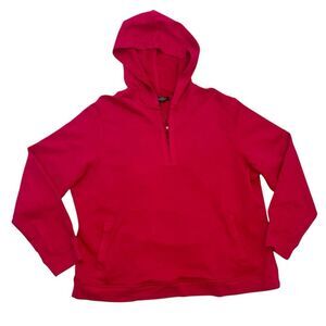 Ralph Lauren Hot Pink Quarter-Zip Pullover – Size XXL